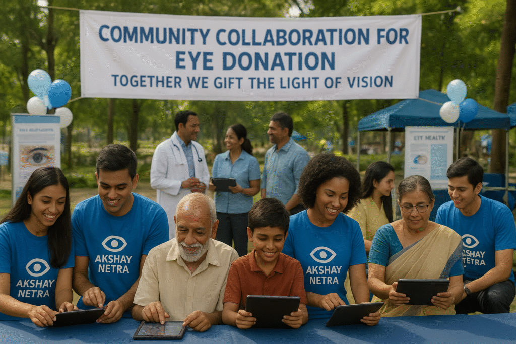 Community Collaboration for Eye Donation