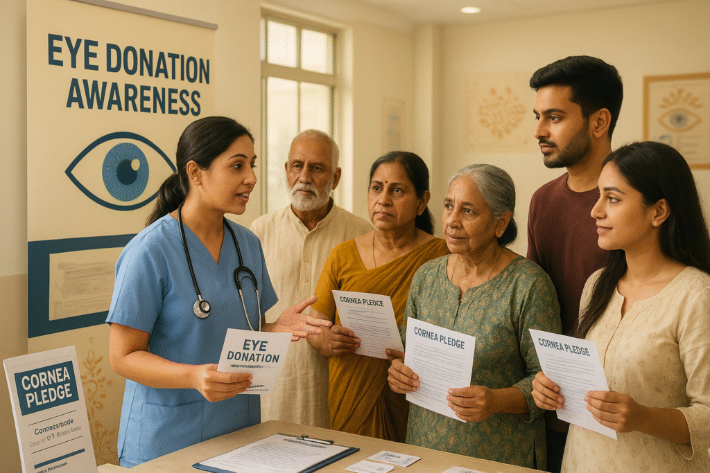 How to donate eyes after death