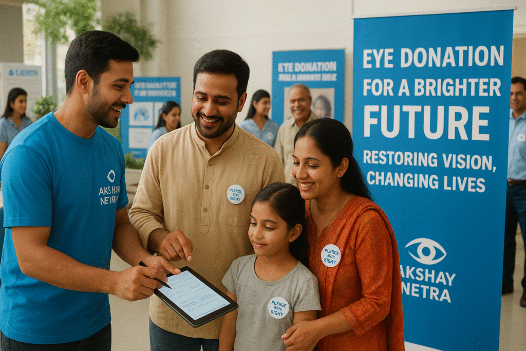 Eye donation for a brighter future