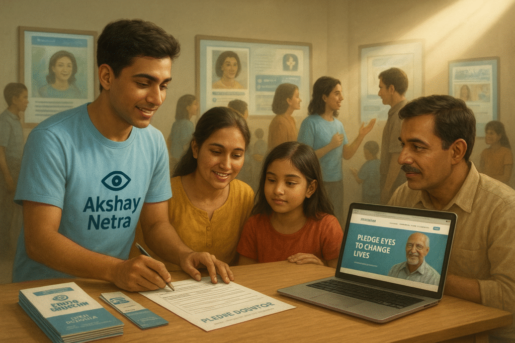 empower vision through donation