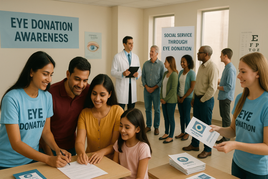 Eye donation as an act of social service