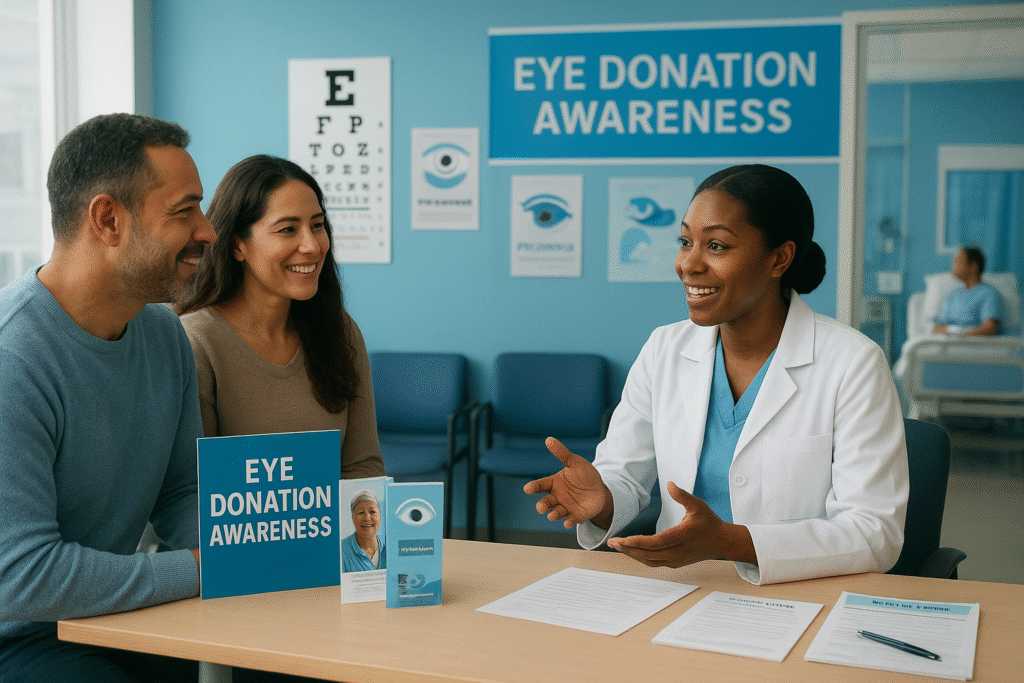 Real-life eye donation experiences